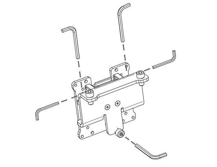 Sim-Lab VARIO™ Vesa Adapter kit